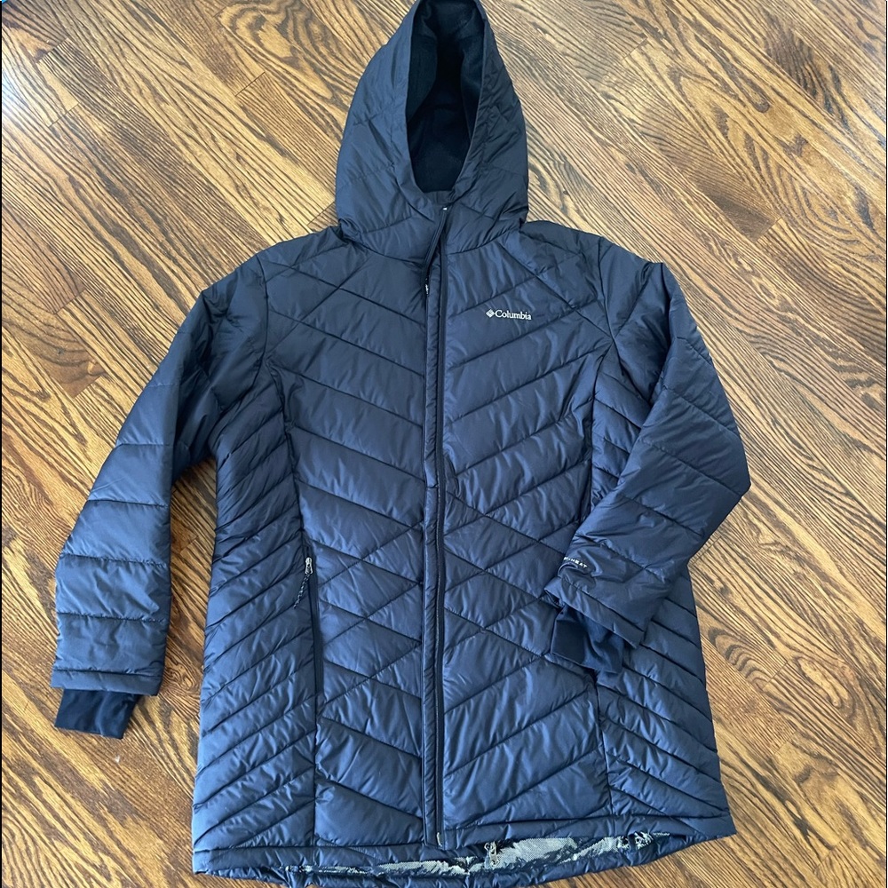Columbia Heavenly Long Hooded Jacket- plus size